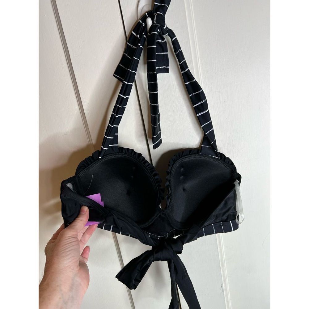 The Nightmare Before Christmas Jack Skellington Halter Swim Top - Picture 5 of 6